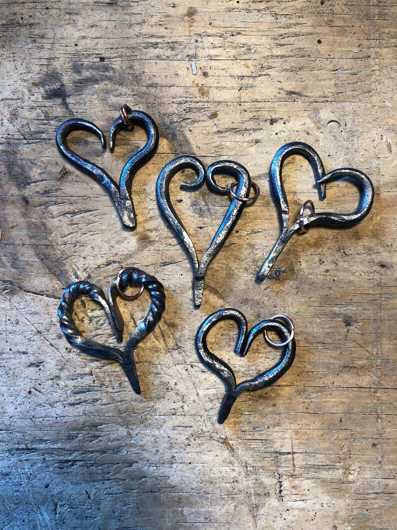 Hand-forged heart image 1