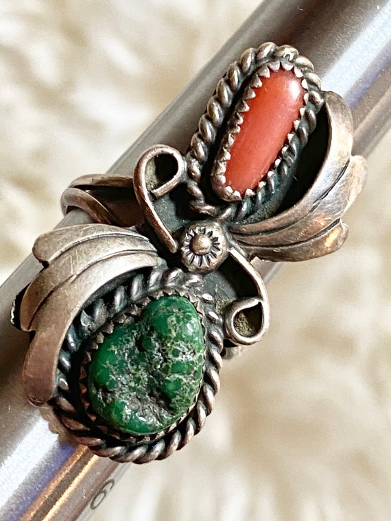 The Best Native American Navajo Orange Coral Poppy Jasper Sterling Silver Necklace The Best Native American Navajo Orange Coral Poppy Jasper Sterling Silver Necklace