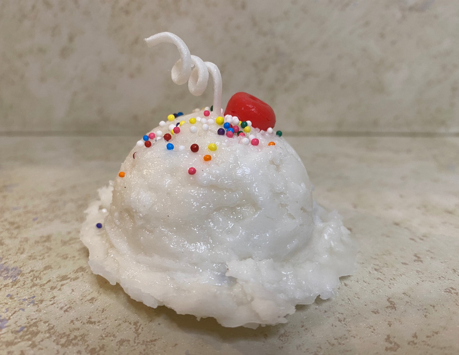 Ice Cream Scoop Candle Etsy