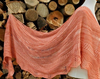 Saru Shawl - Knitting Pattern PDF