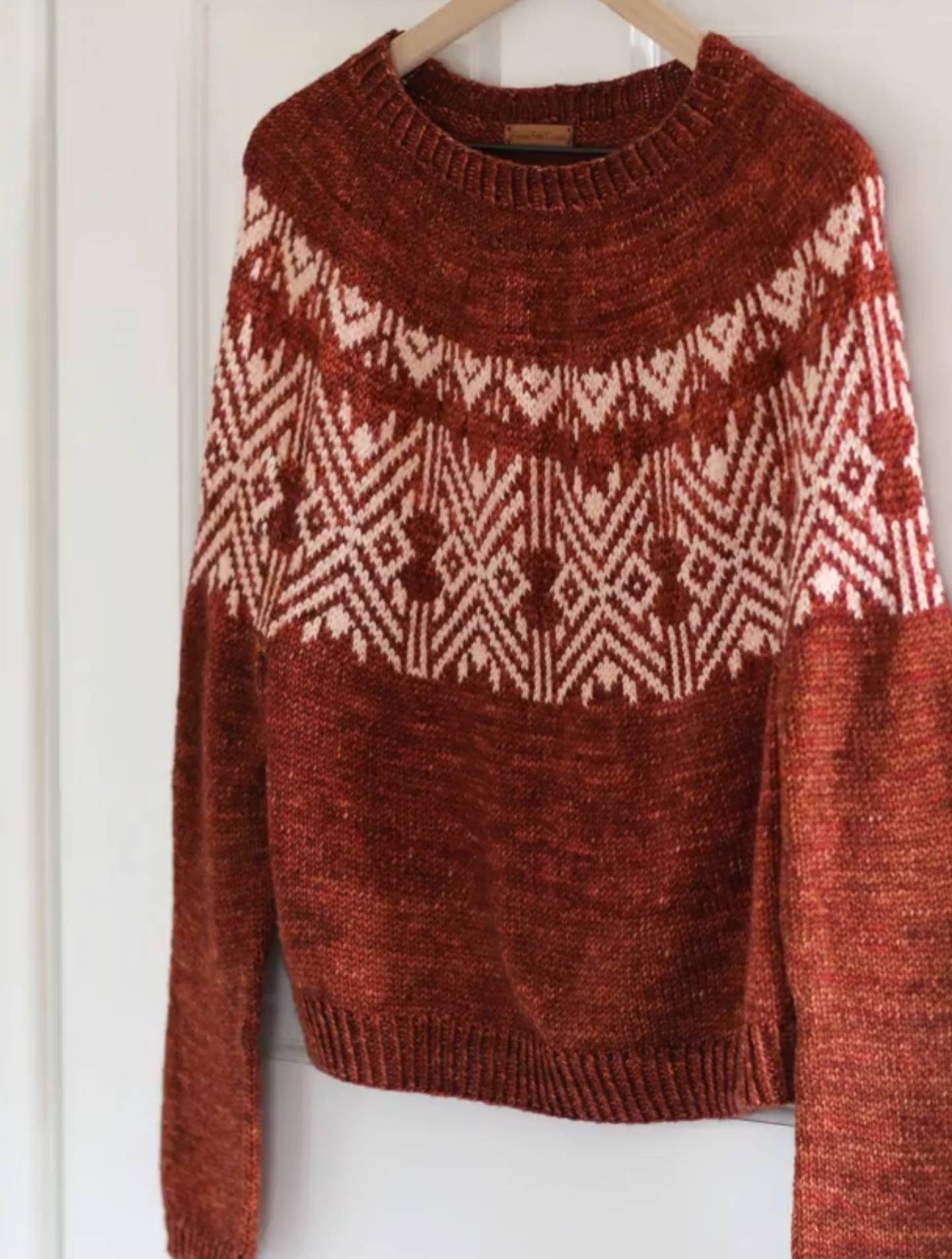 Cedar Brook Pullover Knitting Pattern PDF - Etsy