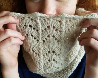 Milia Cowl Knitting Pattern PDF