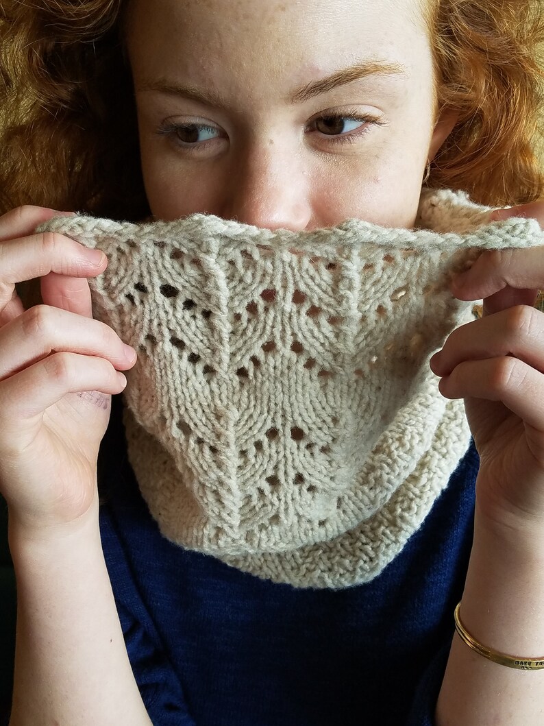Milia Cowl Knitting Pattern PDF