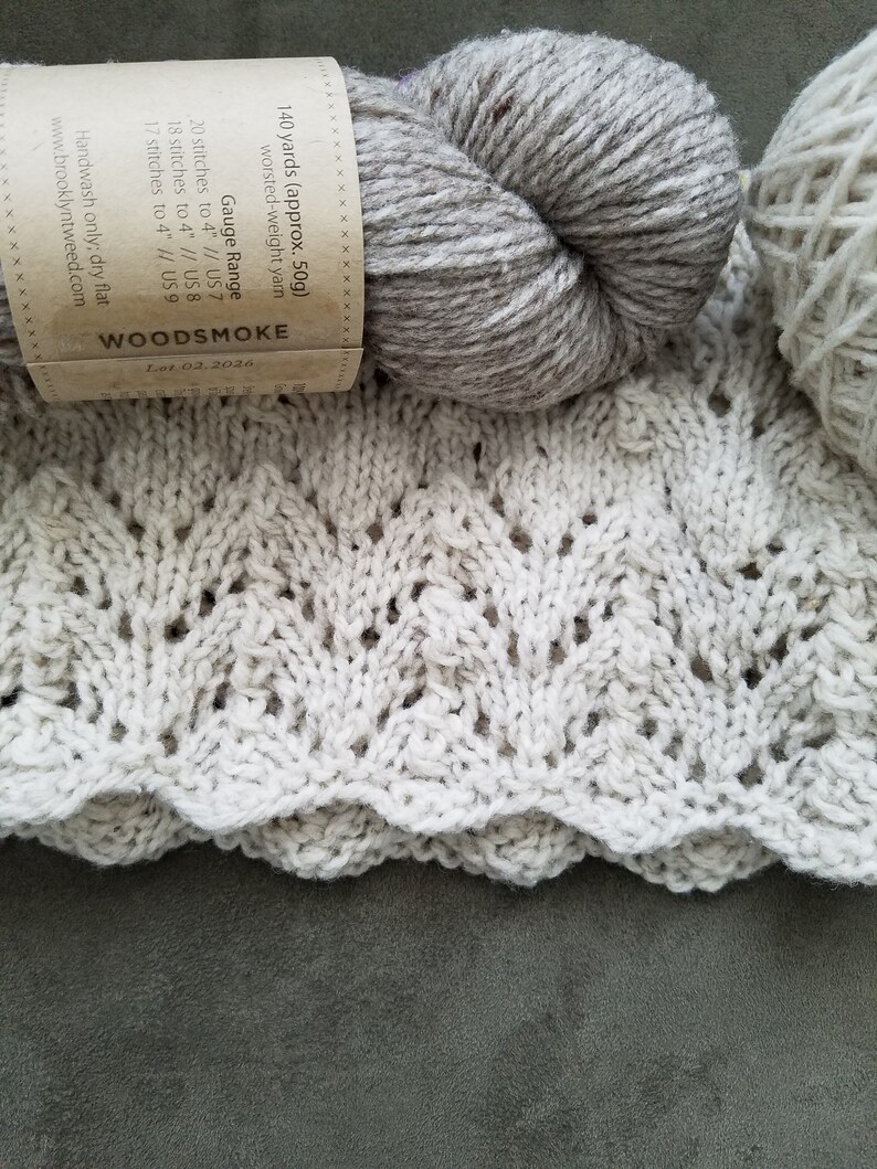 Milia Cowl Knitting Pattern PDF