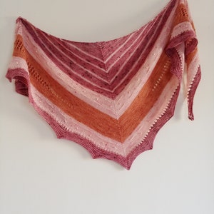 Knitnight Shawl Knitting Pattern PDF image 1