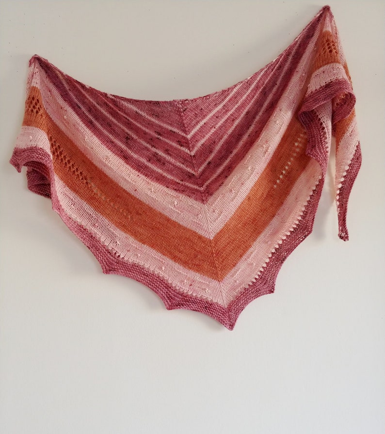 Knitnight Shawl Knitting Pattern PDF image 1