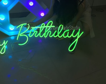 Customize Neon Sign for Wedding decoration and Events/Party supplies, colorful custom led neon letters sign for Wedding Signage
