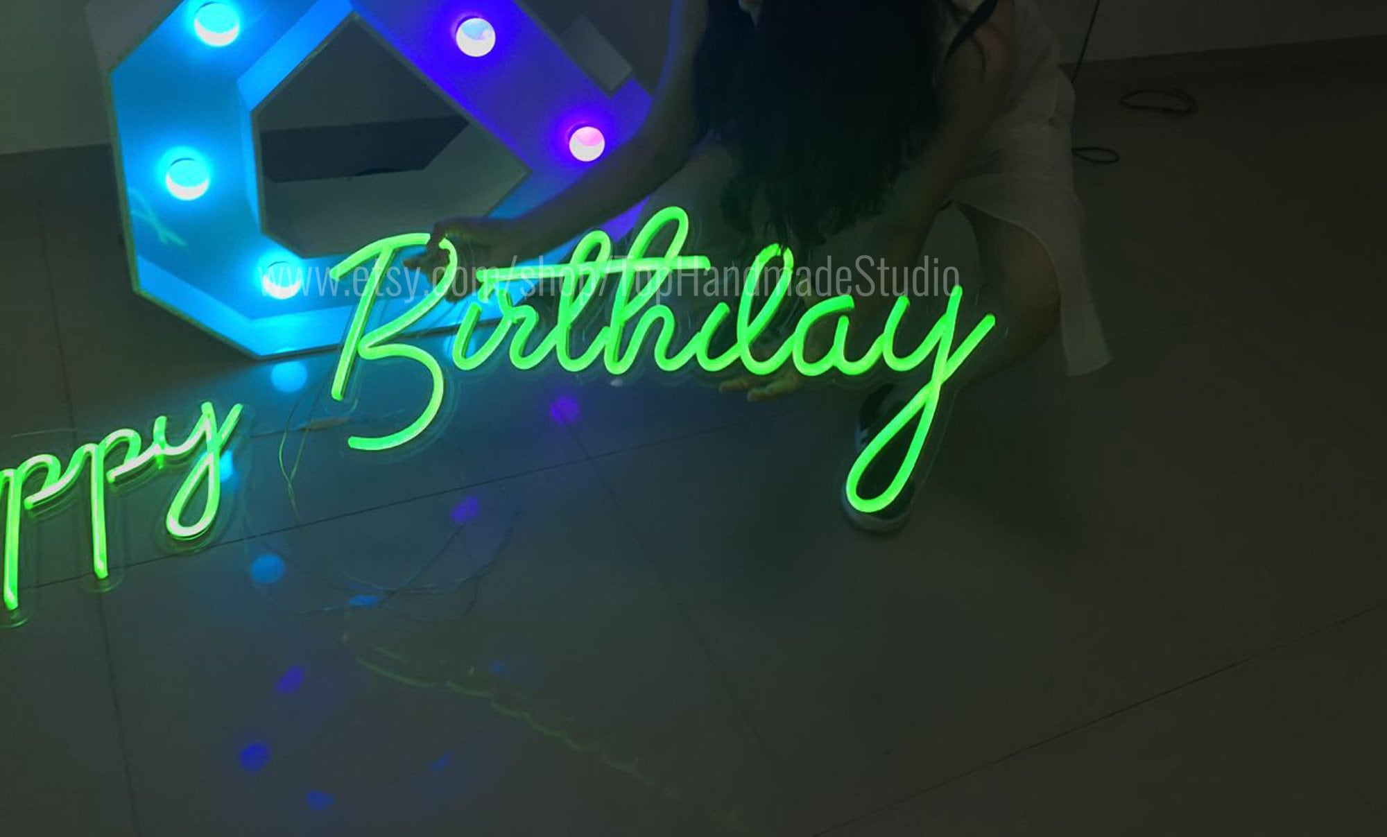 colorful custom led neon letters sign for Wedding Signage Customize Neon Sign for Wedding decoration and EventsParty supplies