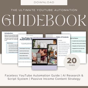 Guide till ansiktslös YouTube-automation | AI-skriptsystem, strategi för passiv inkomst