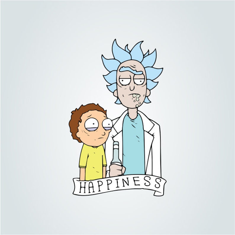 Rick and Morty svg bundle print for t-shirts cups cricut ...