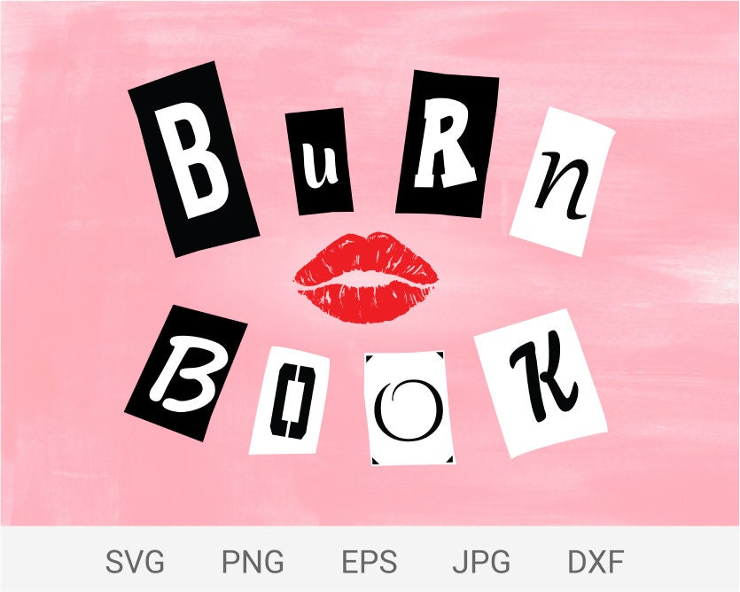 Burn Book Svg Digital Vector And Png Files For Print Etsy | My XXX Hot Girl