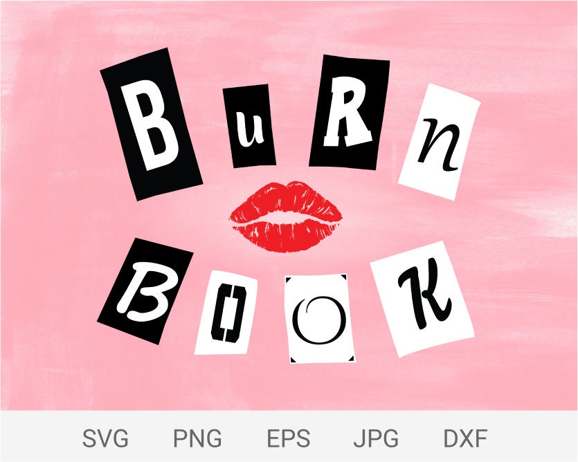 Burn Book SVG
