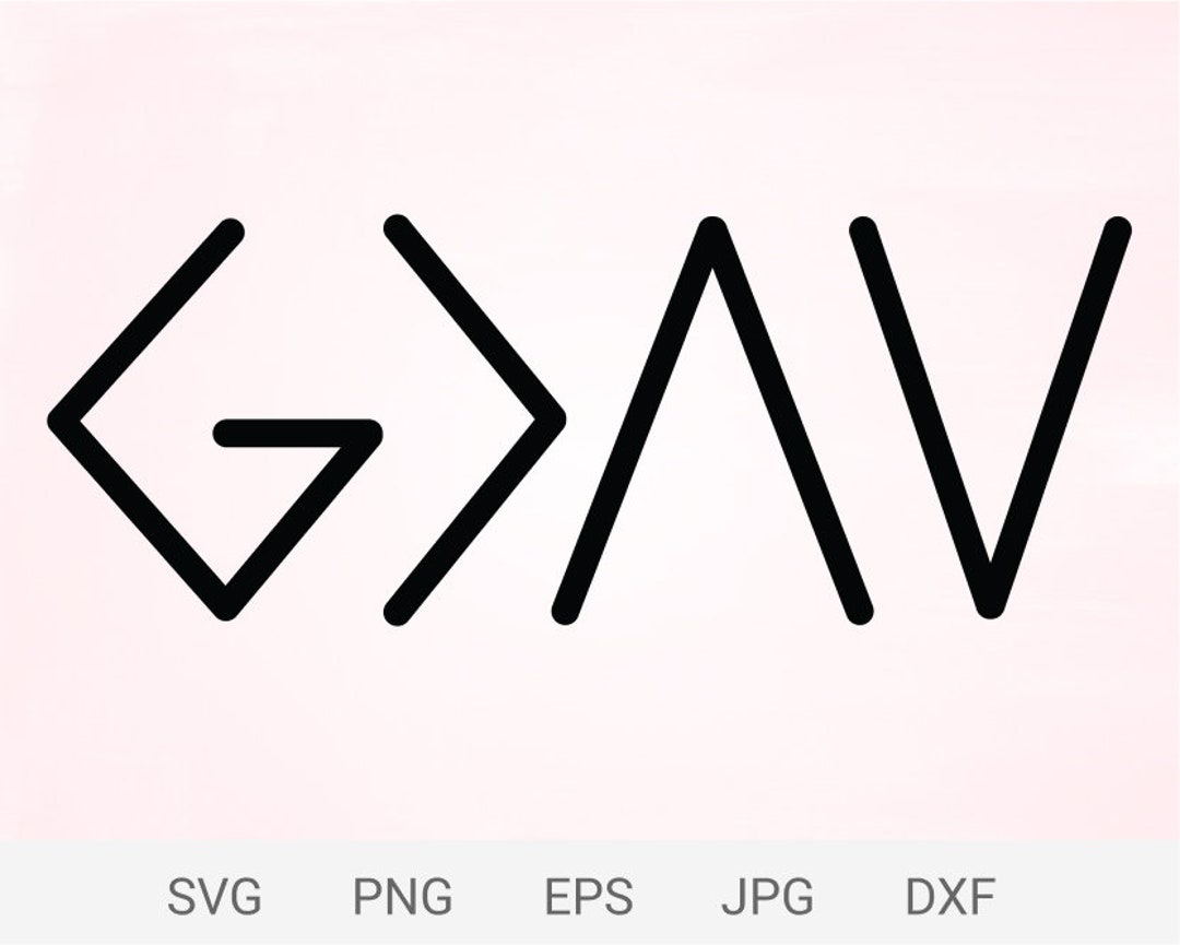 God is Greater Than the Highs and Lows Svg, Christian Svg, God is