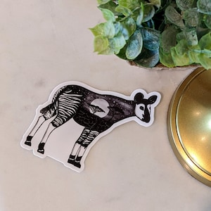 Okapi Vinyl Sticker