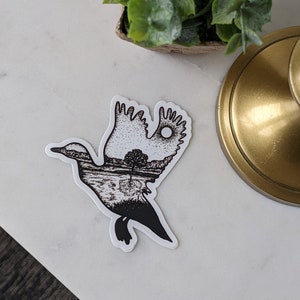 Duck Vinyl Sticker