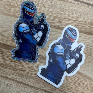 Vigilante (Glitter or Matte) Vinyl Sticker