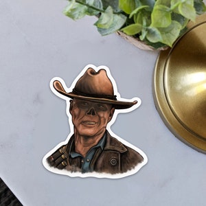 The Ghoul/Cooper Howard (FO) Vinyl Sticker