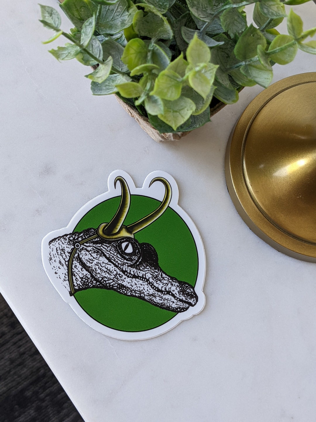 Alligator Loki Variant Vinyl Sticker - Etsy