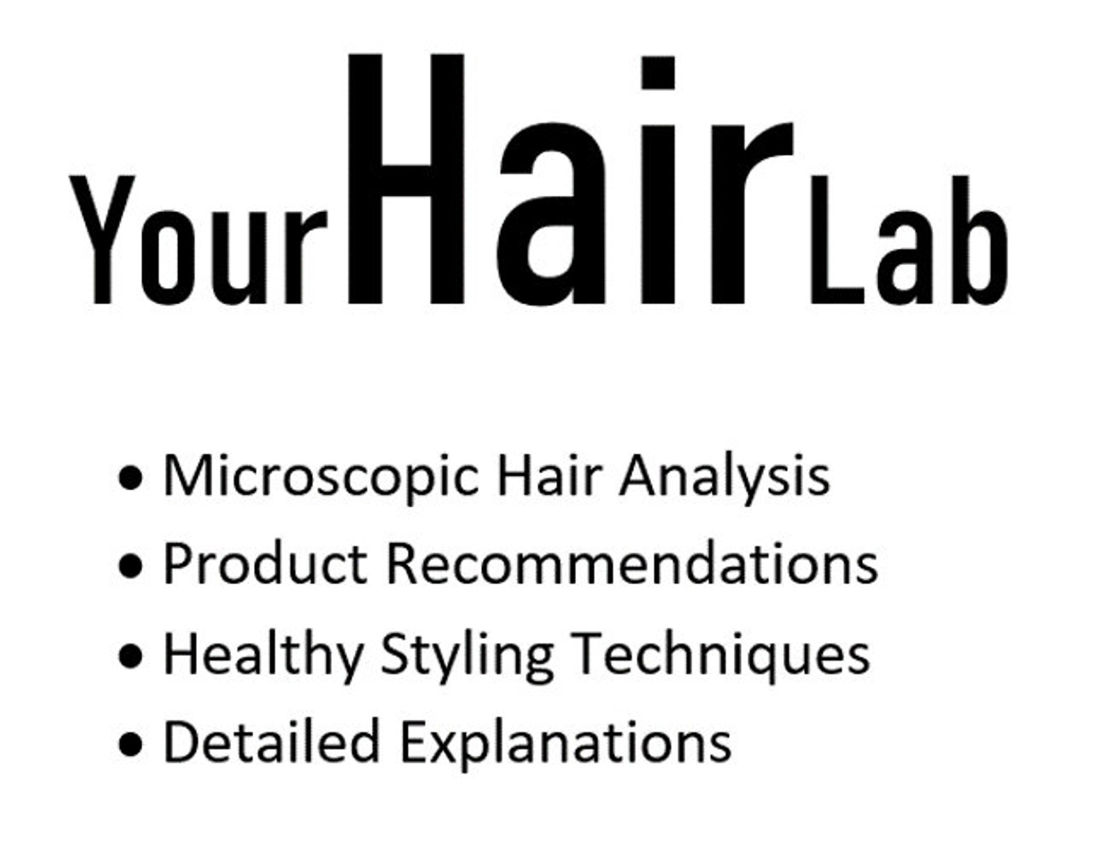 Microscopic Hair Analysis Etsy