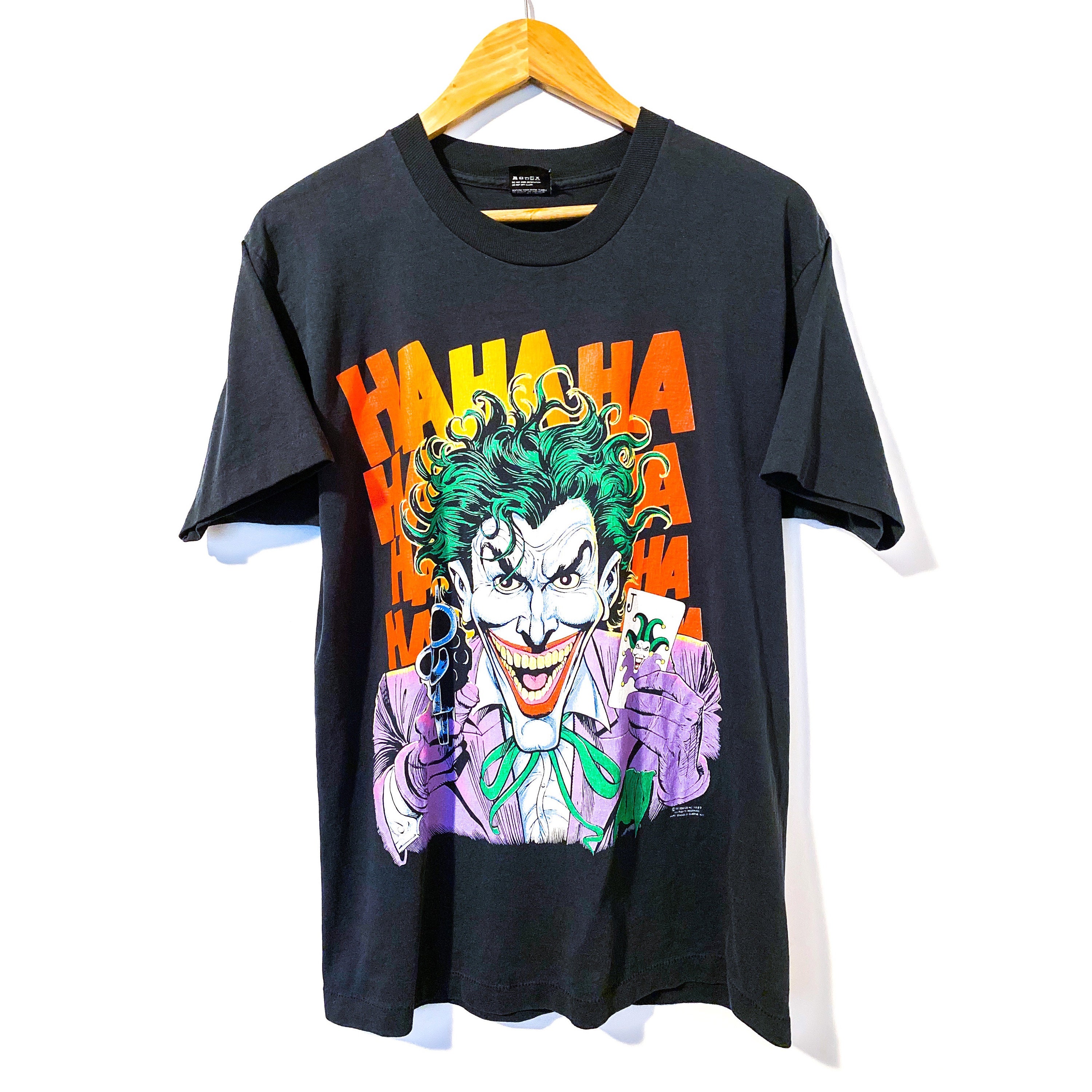 VINTAGE 80's Joker Shirt - Etsy VINTAGE 80's Joker Shirt - Etsy