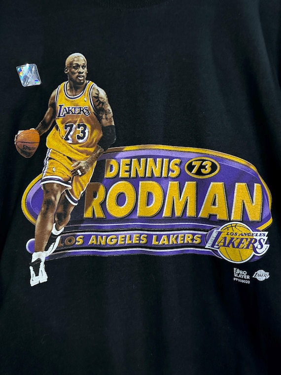 VINTAGE 90's Dennis Rodman Lakers Shirt - Etsy
