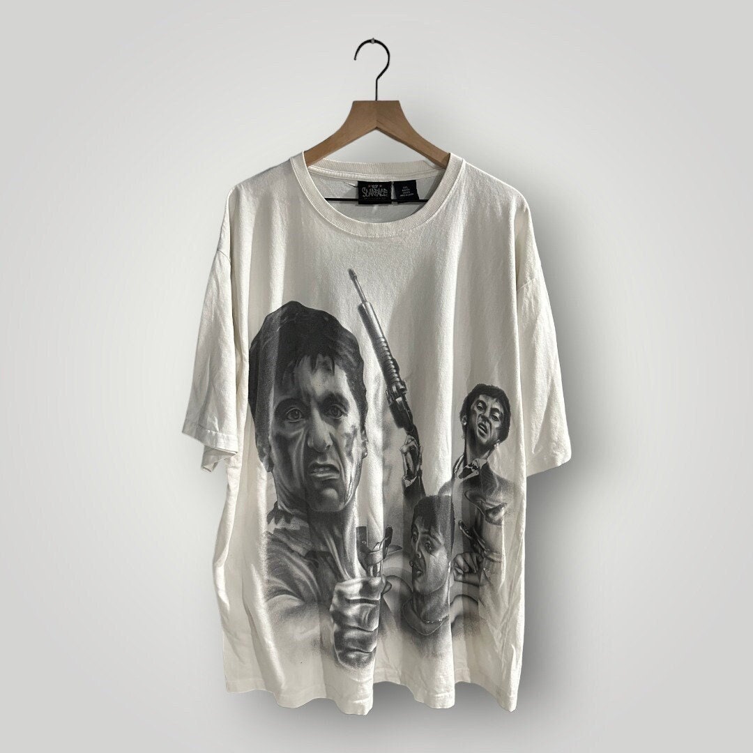 VINTAGE 90's Scarface Shirt - Etsy