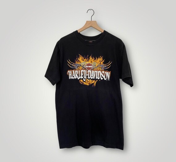 90s 00s Harley Davidson Flame ビッグロゴ tシャツ 楽天市場】HARLEY-DAVIDSON ハーレーダビッドソン Tシャツ