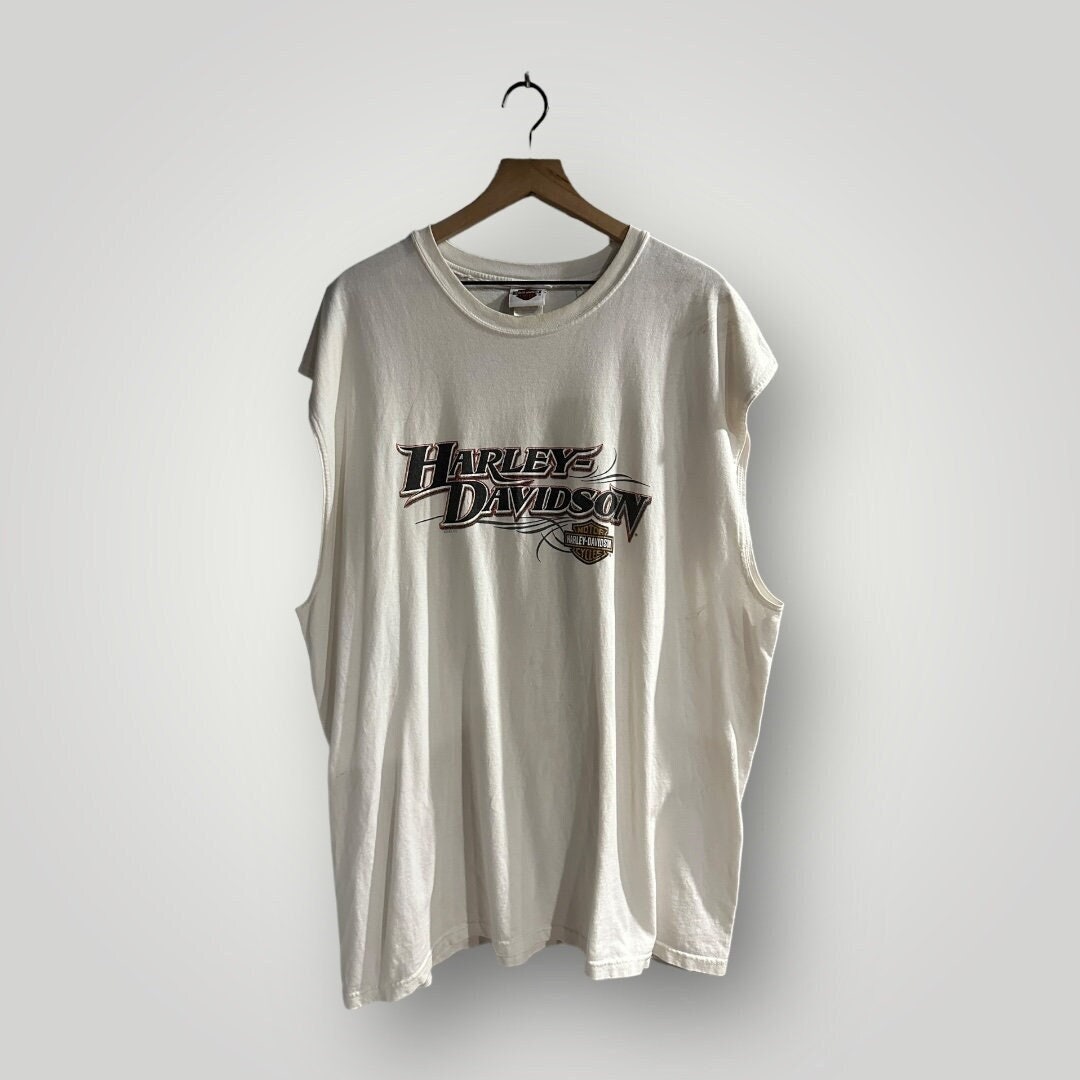 ヴィンテージ '02 ハーレーダビッドソン タンクトップ - Etsy 日本