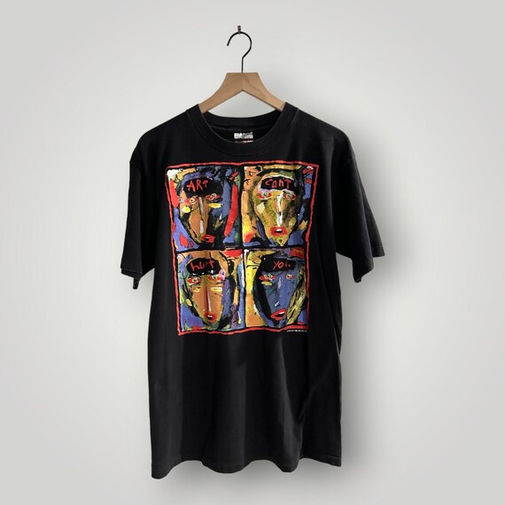 VINTAGE '91 Fred Babb Art Shirt - Etsy