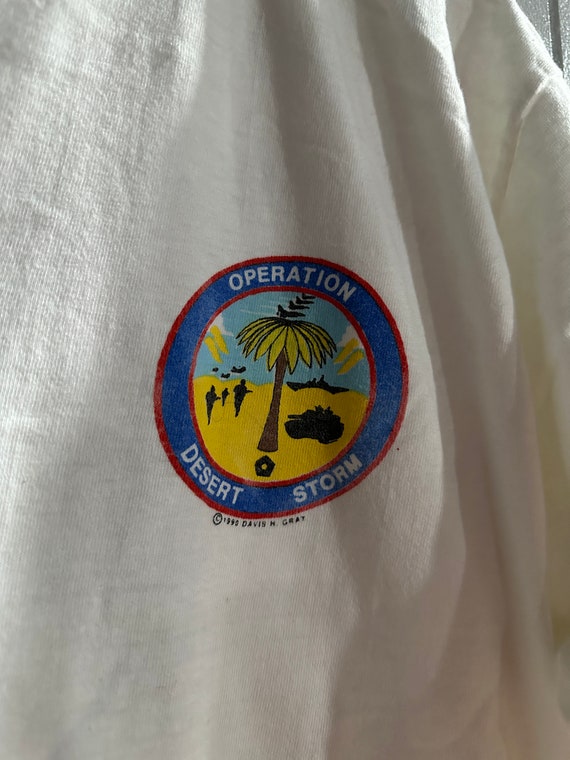 VINTAGE '91 Operation Desert Storm Shirt - image 8