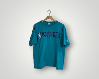 Koszulka Charlotte Hornets z lat 90. w stylu vintage