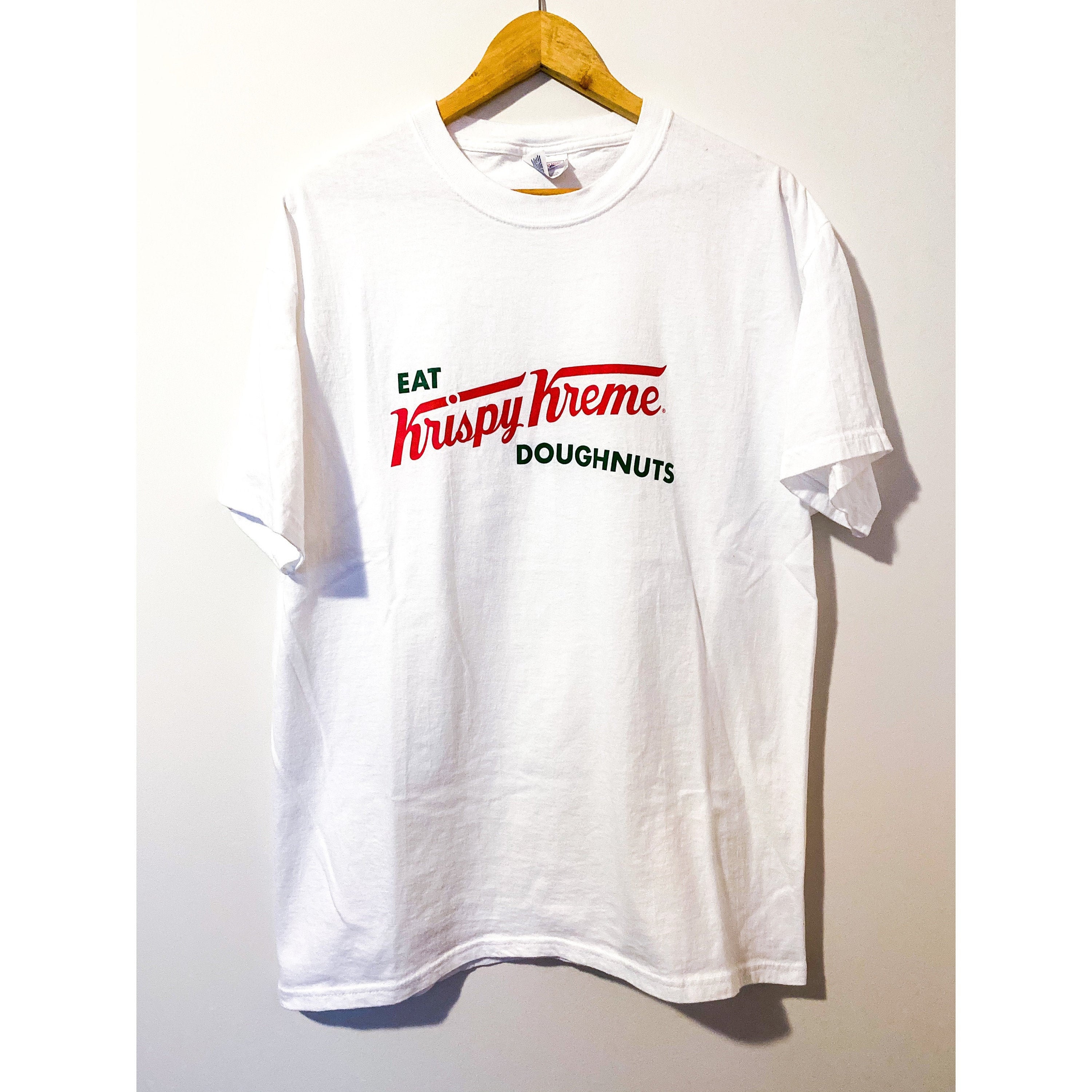 Krispy Kreme Logo Hot Now Shirt, ladies tee, v-neck tee and hoodie, sweater  and long sleeve, image size:3000x3000