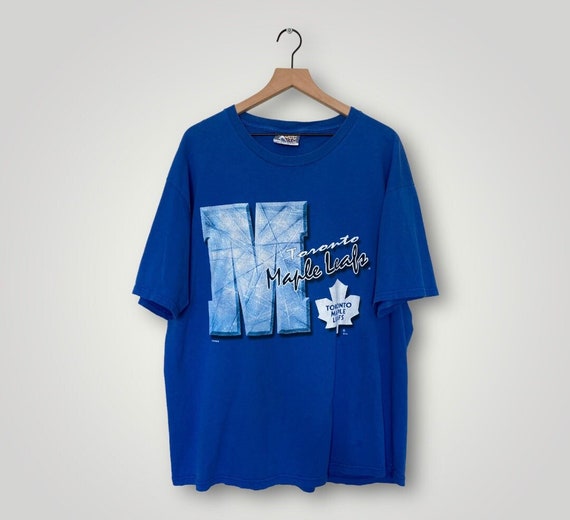 Men's Toronto Maple Leafs Retro Sport Inaugural Night Dark Blue T-Shirt  NWT M