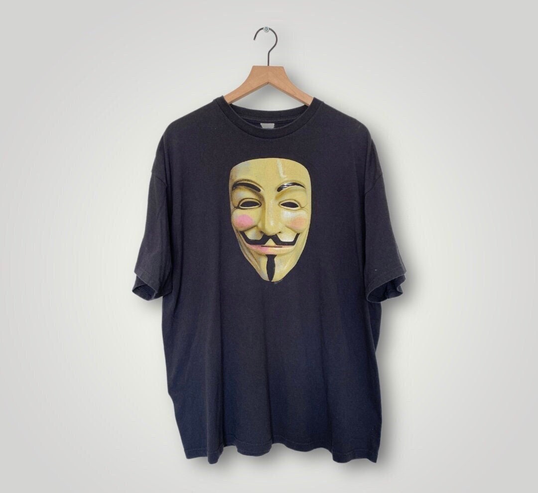 Buy 2011 V for Vendetta Mask Shirt Online in India