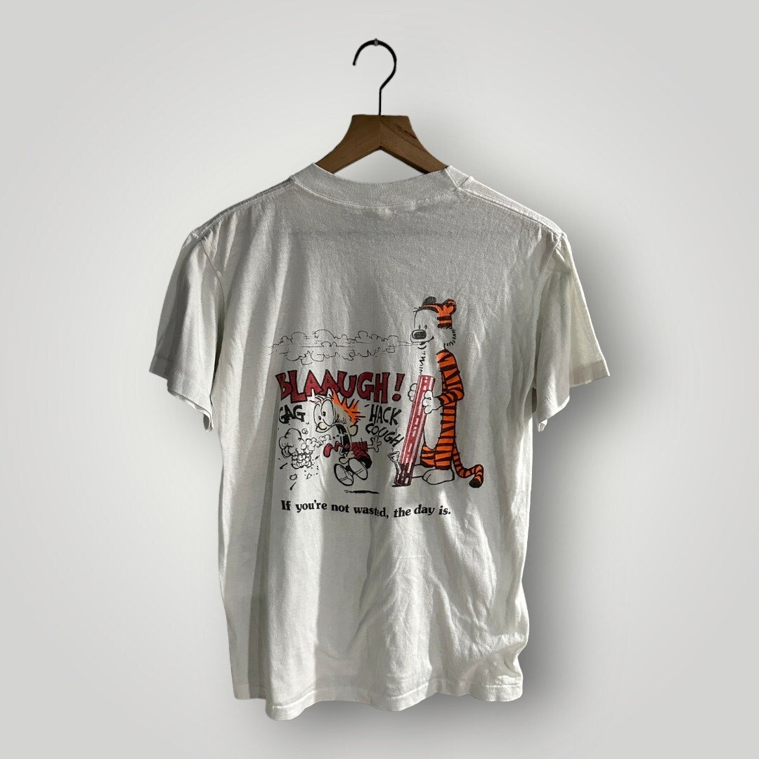 00s Tシャツ Calvin and Hobbes 小便小僧 アンチシリーズ - メルカリ