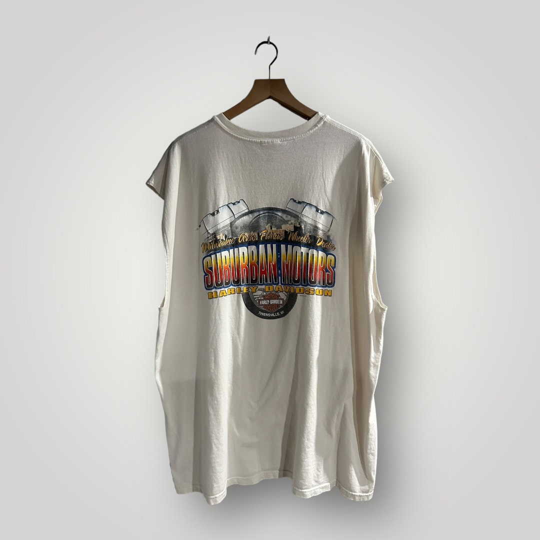 Y2K Harley-Davidson ハーレー vintage タンクトップ ヴィンテージ '02 ハーレーダビッドソン タンクトップ - Etsy 日本