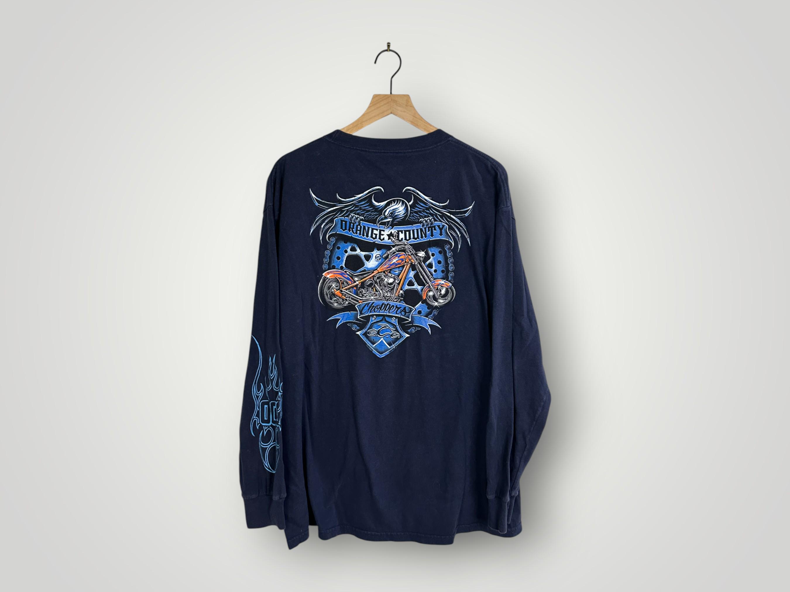 トップス 00's Orange County Choppers L/S Tee VINTAGE 2000's Orange County Choppers Long Sleeve - Etsy Israel