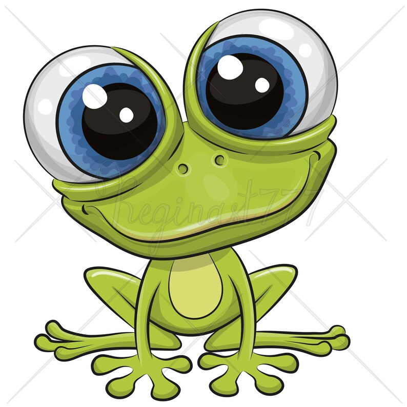 Süße Tiere Clip Art Set von 8 handgezeichneten 300 PNG | Etsy