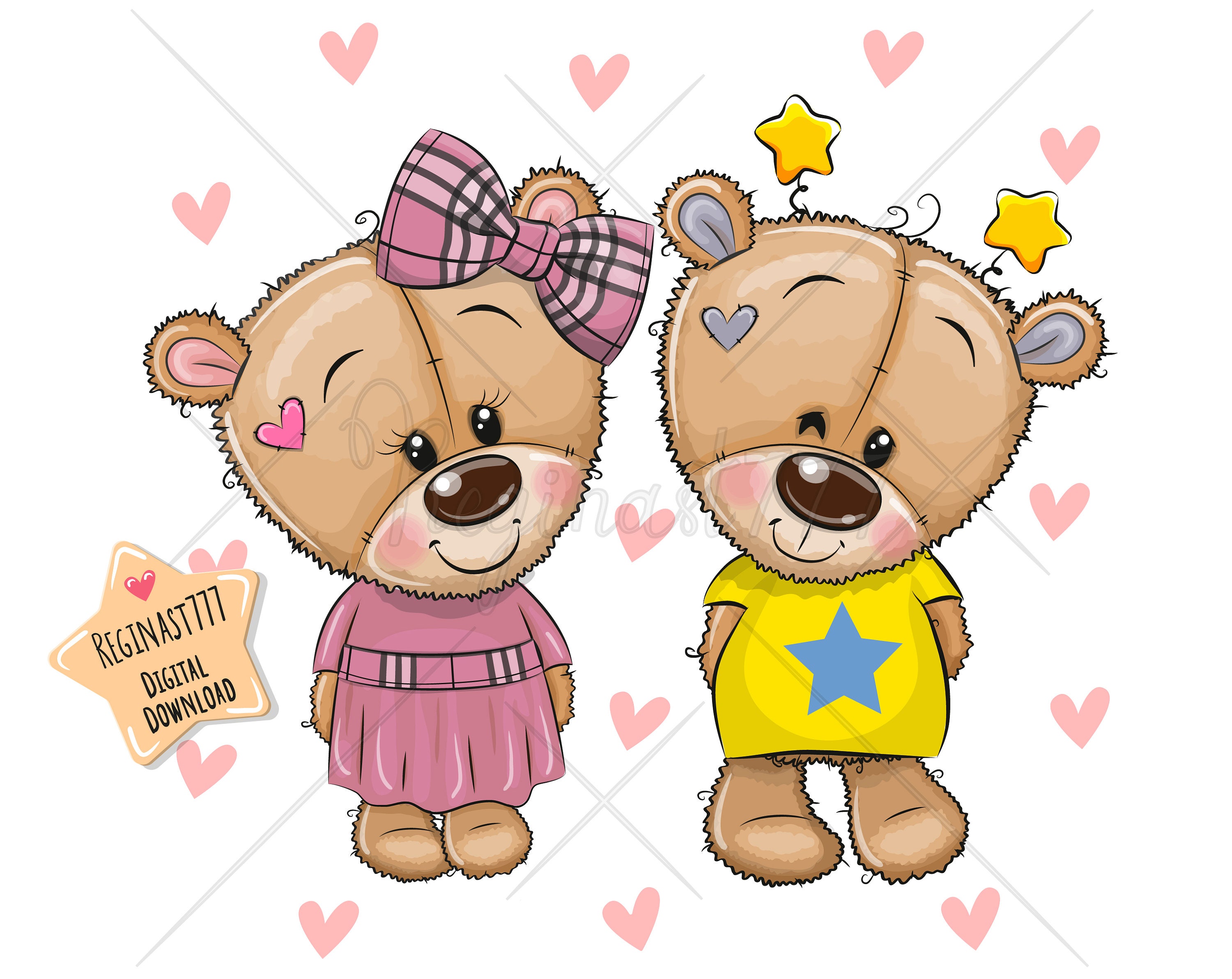 Teddy Bear Clipart Png Digital Download Clipart Boy Girl Etsy Teddy Bear Clipart Png Digital Download Clipart Boy Girl Etsy