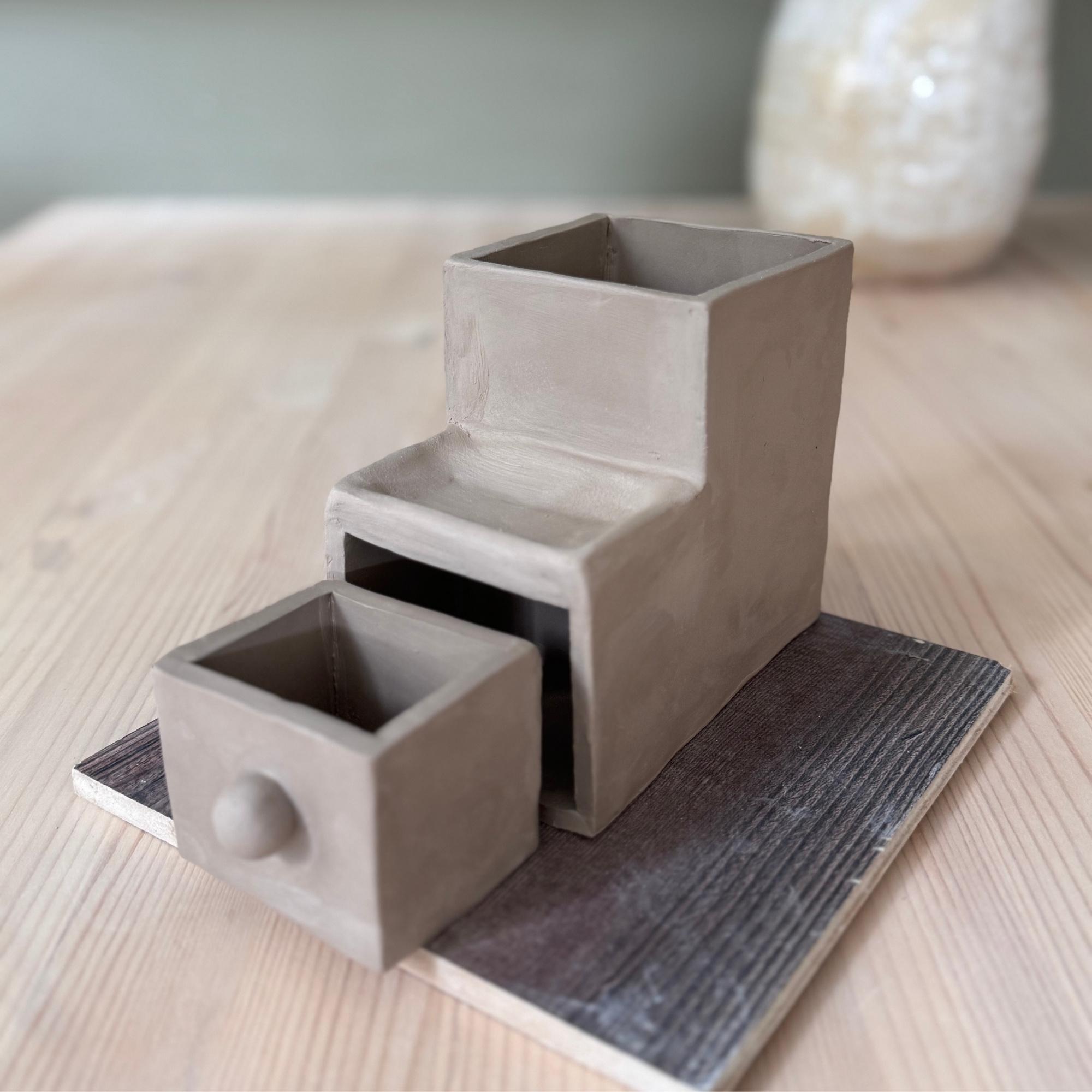 Desk Organizer Pottery Slab Template, DIY Ceramic Tool (PDF Pattern) - Etsy