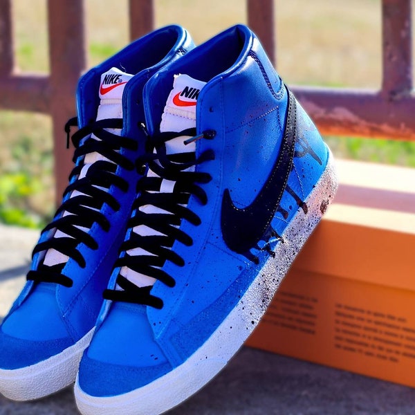 Nike Blazers Custom Women Etsy
