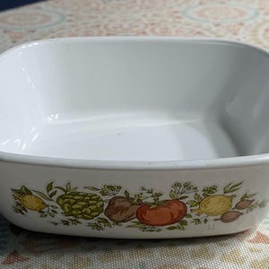 Vintage “Spice of Life” Corning Ware Small Pan, 1 3/4 Cup Capacity