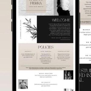 Acuity Scheduling Template Hair Stylist