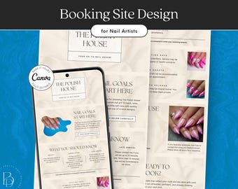 Nail Salon Square Booking Site Template: Salon Policies (Also Works with Acuity)