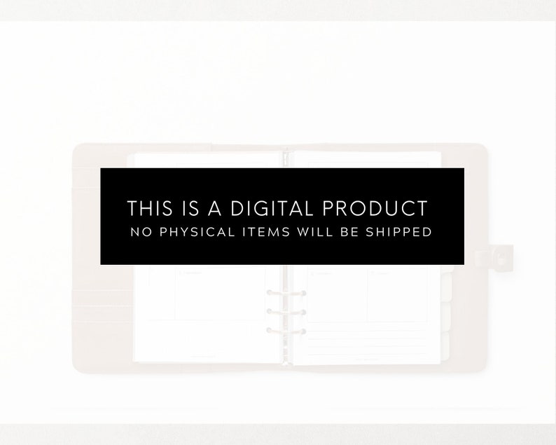 A5 2023 Weekly Planner Inserts Printable Minimalist Planner Etsy Canada