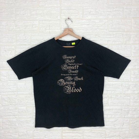 Vintage Early 00s Radiohead Promo Band T Shirt Lar