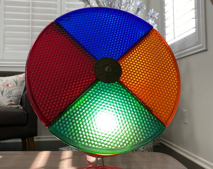 Aluminum Christmas Tree Color Wheel Etsy