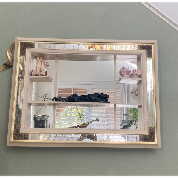 Mirrored Shadow Box Etsy