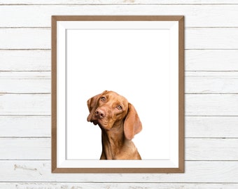 Dog wall art, dog print, dog printable