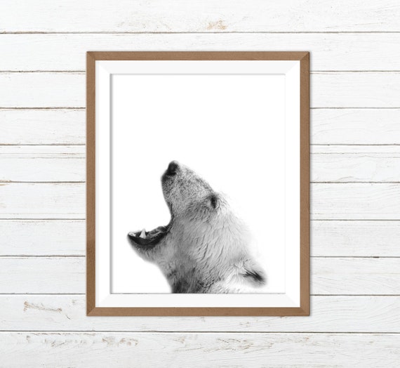 Polar Bear Printable Polar Bear Print Funny Animal Print - Etsy